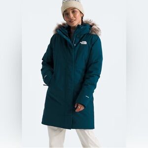 The North Face Womens Arctic Parka Ponderosa Green Size Large